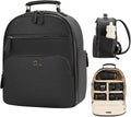 Small Camera Backpack Classic PU Leather by Divvia