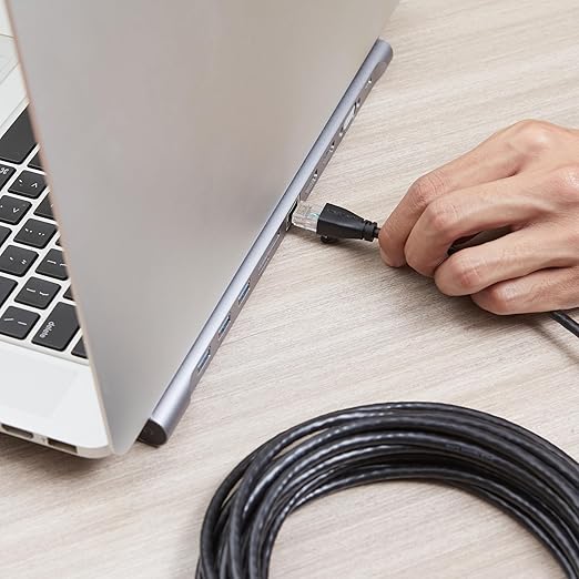Amazon Basics RJ45 Cat 6 Ethernet Patch Cable - 10 feet, Black, Bulk 24-Pack