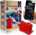 Instant Kini Safe Alert Wi-Fi Motion Sensor Alarm - Real-time SMS, Email, IFTTT - Great for Gun Safes, Cabinets, Home, Office - Easy Install, No Subscription, Long Lasting Rechargeable Battery