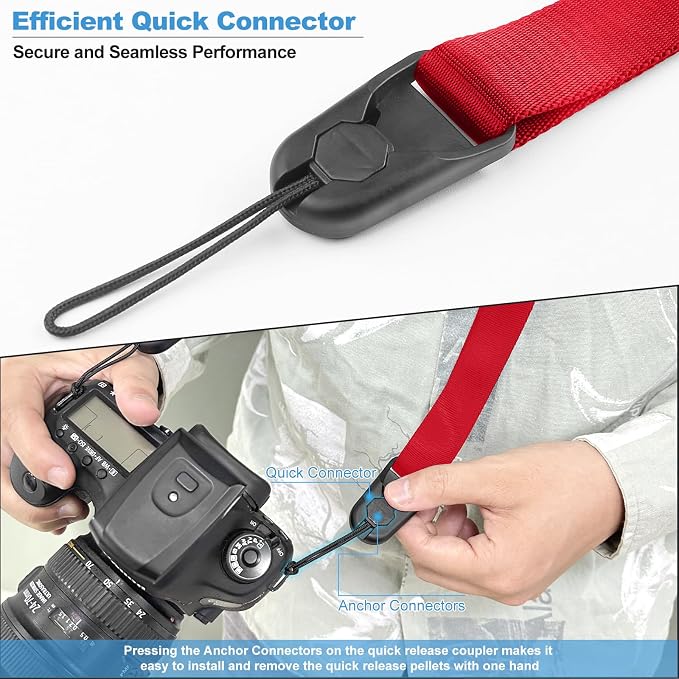 FIEIL Adjustable Camera Strap, Universal Camera Strap - Image 4