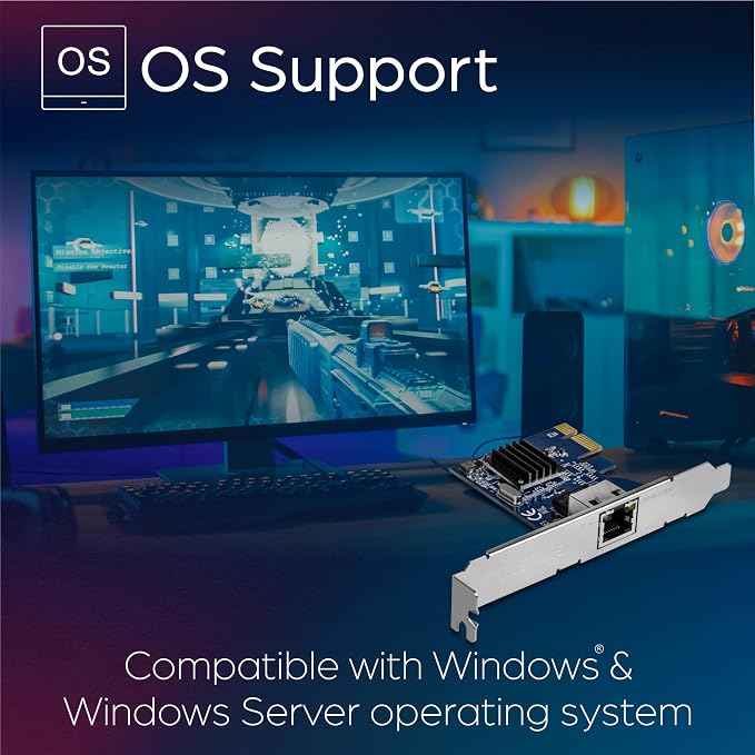 TRENDnet 2.5GBase-T PCIe Network Adapter, TEG-25GECTX, Converts a PCIe 2.0 or - Image 6