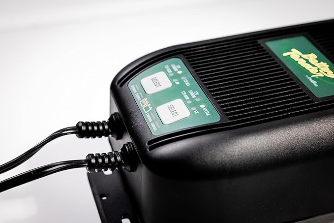 Battery Tender WaveCharge 6 AMP - 2 Bank Multibank Charger - 3 AMPs Per Bank - Selectable 12V / 6V - Smart and Switchable Multi Battery Charger and Maintainer - 022-1002-DL-WH