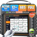 2026 FOXWELL NT726 OBD2 Scanner Diagnostic Tool, All System Bidirectional Scanner, Code Reader for Cars and Trucks with 12 Resets, ABS Bleeding/Oil/EPB/SAS/D-PF/TPMS/Injector Coding/Throttle/BMS..,FCA