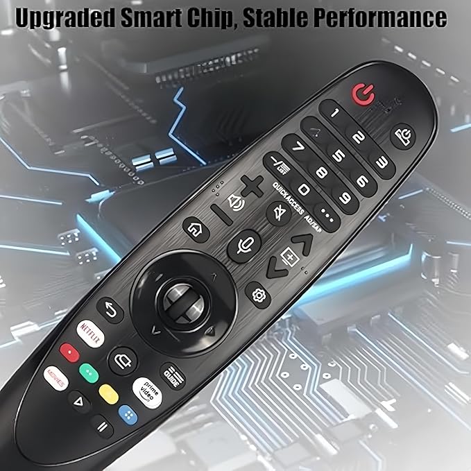 Remote Replacement Control compitable with LG Smart TV Magic Remote, AKB7585501 Universal Compatible with All Models for LG TV（NO Voice Function No Pointer Function）