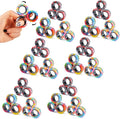 Cevioce Valentines Day Gifts for Him 8+ Year Old Teen Boy Adults, Magnetic Rings Fidget Toy Set, ADHD Anxiety Magnetic Fidget Toys Adults Fidget Spinner Rings for Relief, Easter Basket Stuffers 7