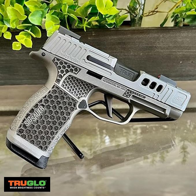 Truglo TFX PRO Handgun Sight, Glowing Shock Proof Tritium and Fiber Optic Night - Image 5