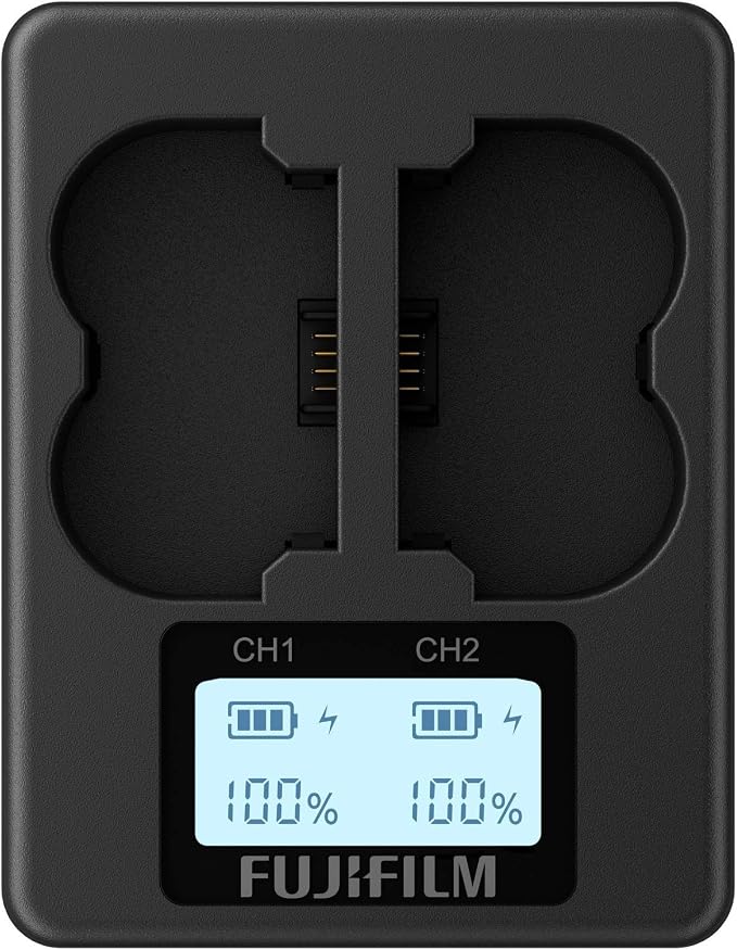 Fujifilm Twin Battery Charger for NP-W235 Battery - Image 2