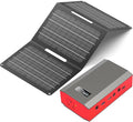Portable Solar Power Bank with AC Outlet 65W 110V External Battery Pack, 23400mAh Portable Laptop Charger with Foldable Solar Panel 30W for Outdoor Smart Device Camping Hiking Trip Off Grid Backup