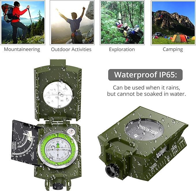 Proster IP65 Compass Hiking Survival - Image 5