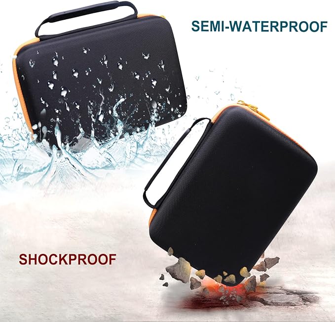 LTGEM Hard Travel Carrying Case for AuKing Mini Projector 2025/2024/2023 Upgraded, Case Only(Inside: 9.2"x6.2"x2.4")