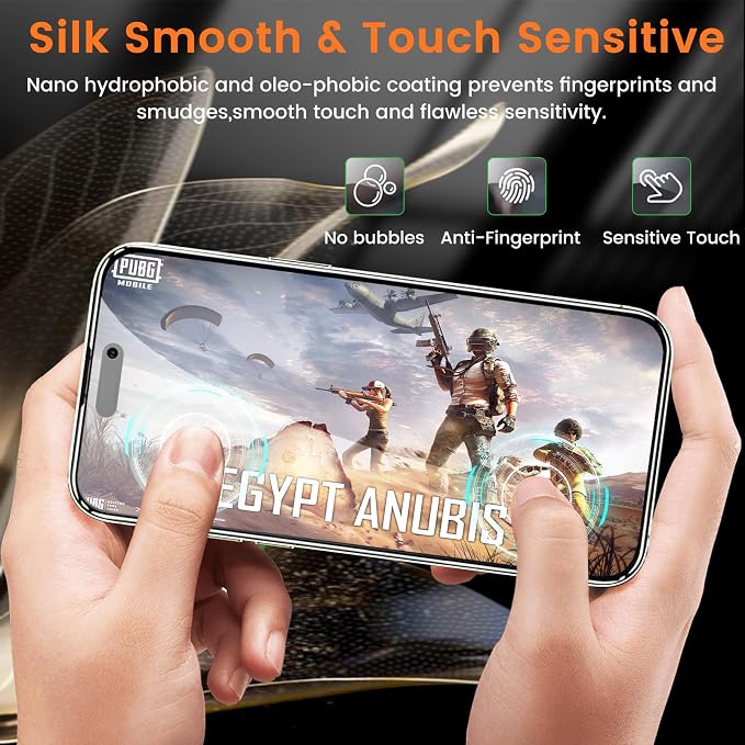 Lesakit 4+4 Pack Privacy Screen Protector - Image 7