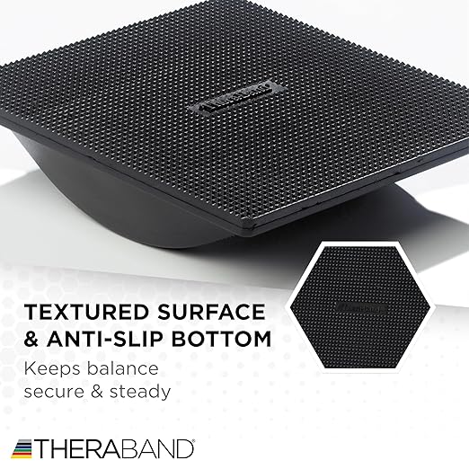 Theraband 23300 Rocker Balance Board for Rehab, Improved Posture, Balance and Stability Training