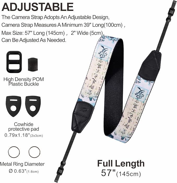 Padwa Lifestyle Chinese Style Camera Strap - Image 5