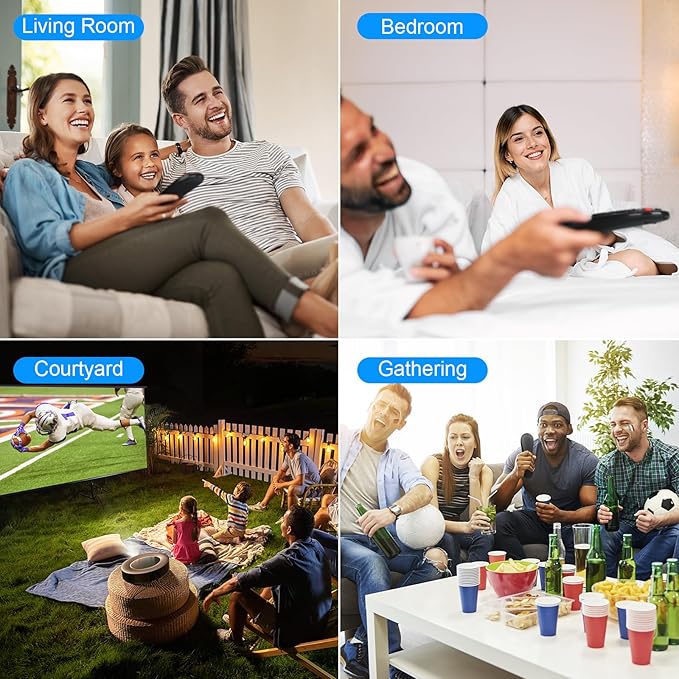 Universal Remote Control for Samsung/LG/Vizio/Hisense/TCL/Sony/Philips/Insignia/Sharp/Panasonic/JVC/Toshiba/Element/Sanyo TV and Other Brand Smart TVs,Streaming Players,DVD,Blu ray Player,Soundbar