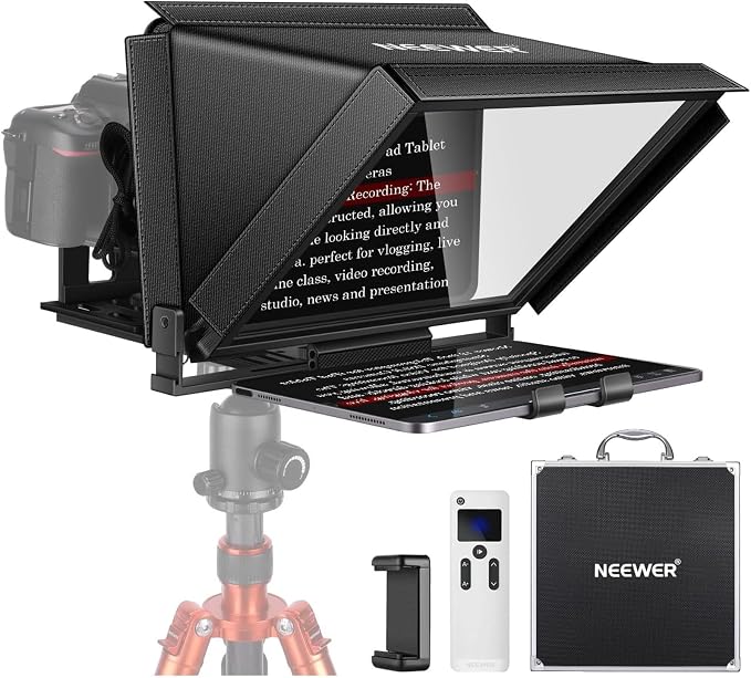 NEEWER X12 14 inch Aluminum Alloy Teleprompter by Neewer