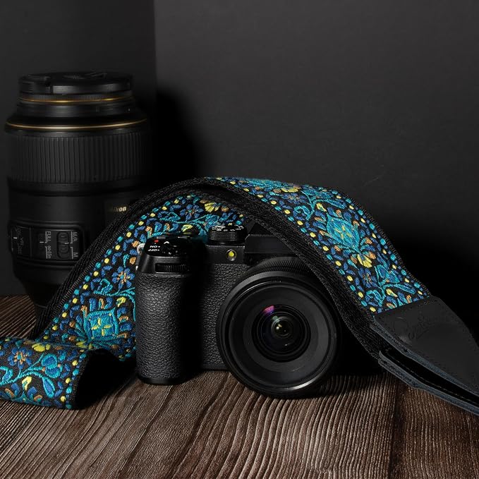 Camera Strap, Jacquard Weave 2" Shoulder Neck Straps - Image 4