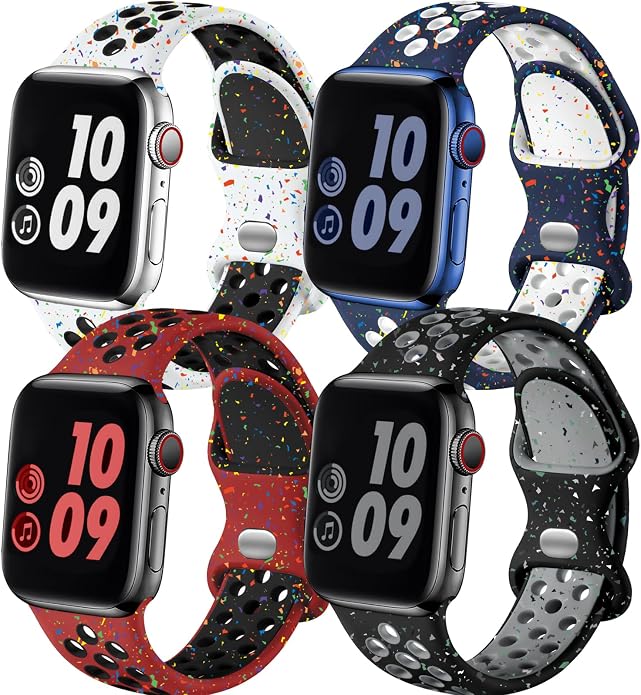 Adorve 4 Pack Sport Bands Compatible by Adorve