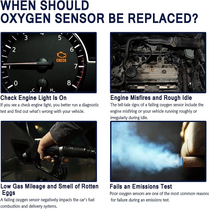 HiSport Oxygen Sensor Heated O2 Sensor, 4-Wire Air Fuel Ratio Sensor Compatible - Image 6