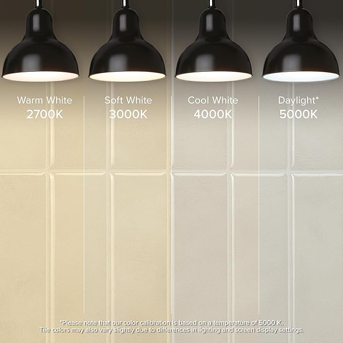 SMART TILES Peel and Stick Backsplash - 5 Sheets of 11.43" x 9" - 3D Adhesive Peel and Stick Tile Backsplash for Kitchen, Bathroom, Wall Tile