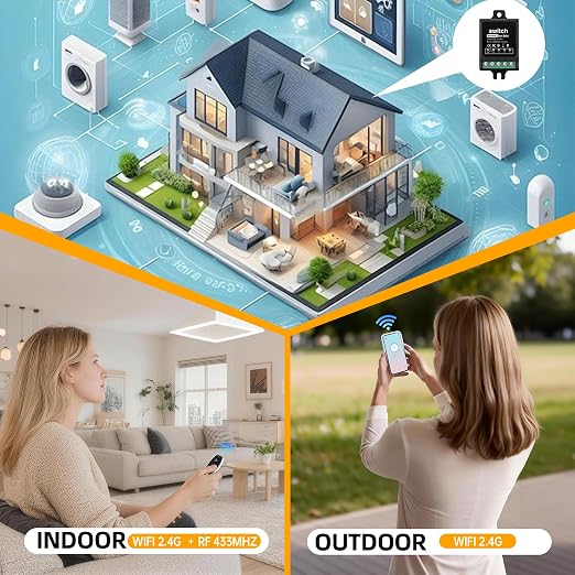 Smart Dry Contact Switch, AC Wireless Relay - Image 3