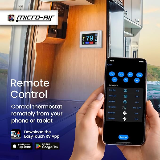 MICRO-AIR EasyTouch Digital RV Thermostat Replacement - Image 4
