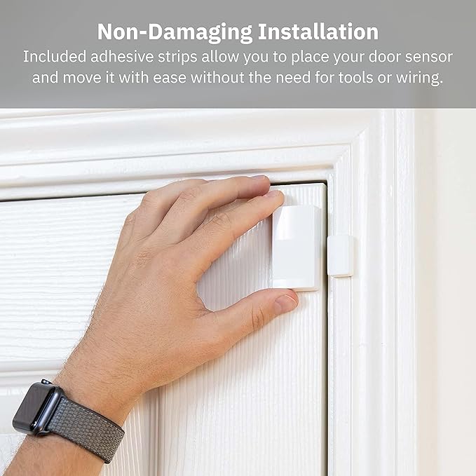 Abode 6 Piece Wireless Security System – Expandable to Protect Your Whole Home - Easy DIY Installation - Optional Professional Monitoring - Compatible with Alexa & Google Assistant