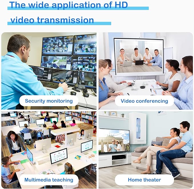 Hereta Mini 3G-SDI Video Extender with SDI Loop Output 1080P 3G-SDI Fiber Converter Extension of Distances Up to 20km Over Single-Mode Optical Transceiver and Tally or Reverse RS485