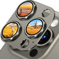 Uyiton Compatible with iPhone 15 Pro/iPhone 15 Pro Max Camera Lens Protector by Uyiton