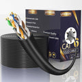 Cat6 Ethernet Cable 1000FT Channel Test Pass, Cat6 1000ft Ethernet Cable 23AWG by Lysymixs