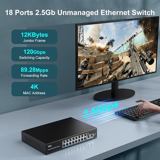 18-Port 2.5G Ethernet Switch - Image 2