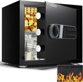 Safe Box, Home Safe with Key & Fireproof Waterproof Bag, Money Safe by Novasafe