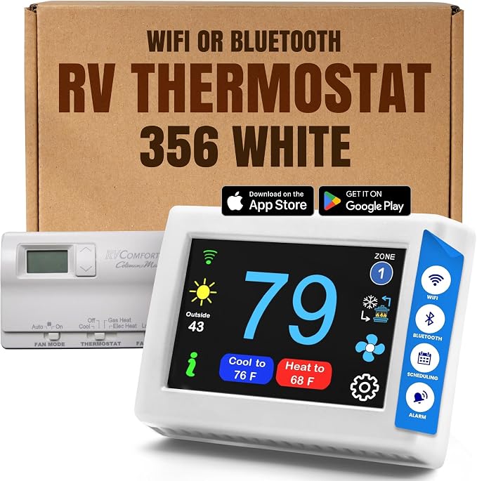 MICRO-AIR EasyTouch Digital RV Thermostat Replacement by MicroAir