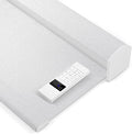 Zshine Motorized Blackout Window Blinds Customize Width (23-95 Inches) Remote Control Wireless and Rechargeable Roller Shades Blinds for Windows, Home, Office, Hotel, Club, Restaurant(82141E)