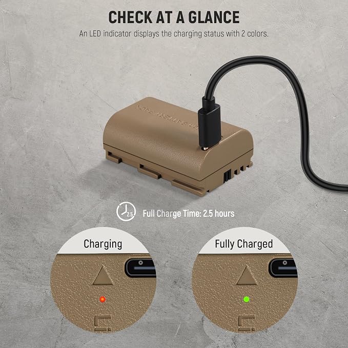 NEEWER Rechargeable Camera Battery - Image 5