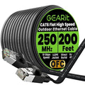GEARit Cat 6 Outdoor Flat Ethernet Cable Direct Burial Rated LLDPE Jacket by GEARit