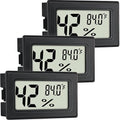 EWPJDK Mini Hygrometer Indoor Humidity Meter Hygrometer Thermometers 4 Pack by EWPJDK