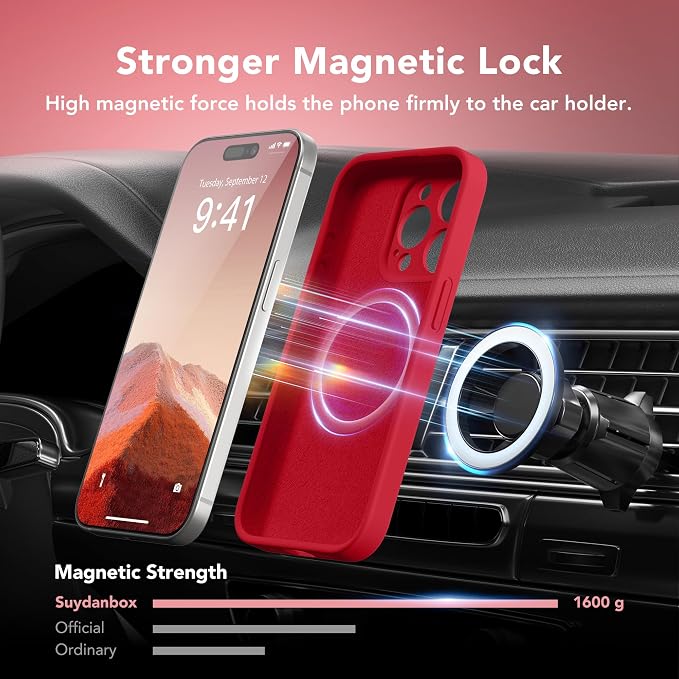 Magnetic for iPhone 15 Pro Max Case, Compatible - Image 3