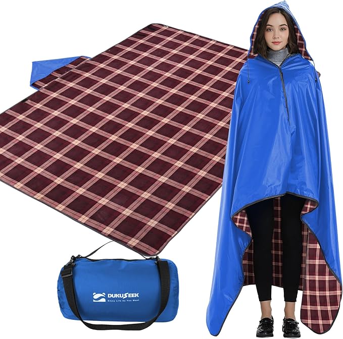 DUKUSEEK Waterproof Stadium Blanket by DUKUSEEK