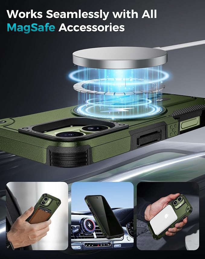 Goton for iPhone 17 Case with Privacy Tempered Glass Screen Protector & Camera - Image 6