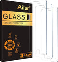 Ailun Screen Protector for Apple iPhone 8, 6 3Pack, 2.5D Edge Tempered Glass by Ailun