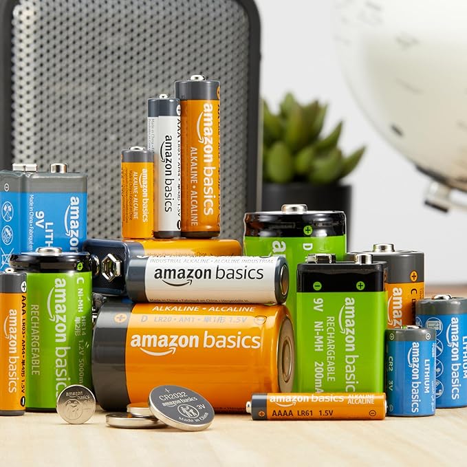 Amazon Basics 6-Pack CR2025 3V Lithium Coin Cell Batteries, Long Lasting Power - Image 5