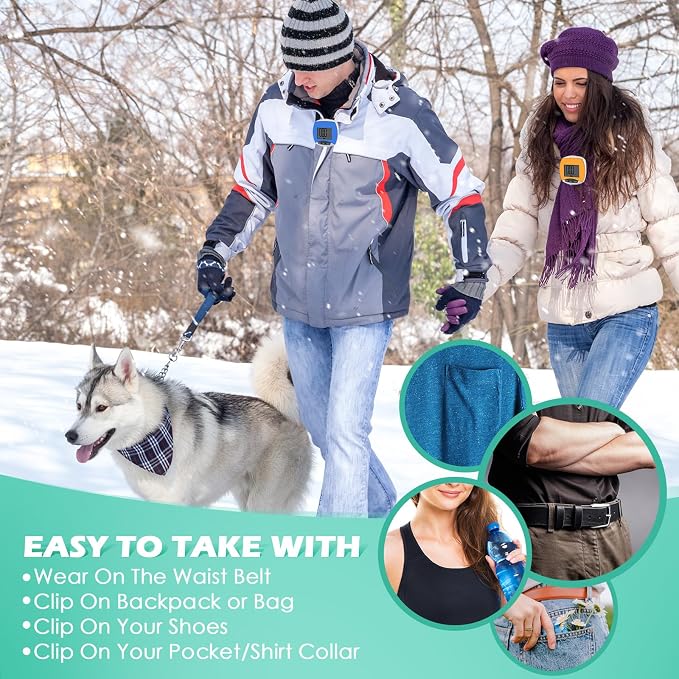 Copkim 24 Pcs Pedometer for Walking Bulk LCD Step Counter - Image 6