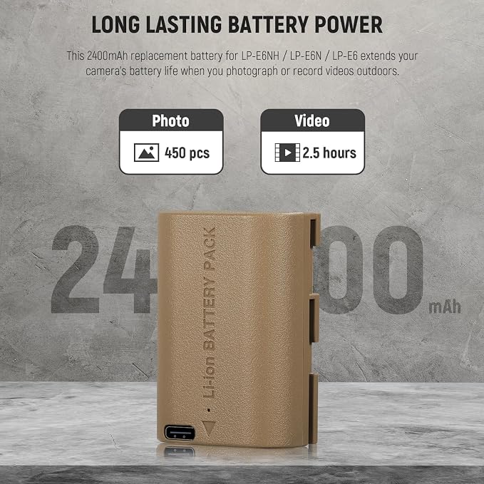 NEEWER Rechargeable Camera Battery - Image 3