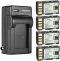 Kastar 4-Pack BN-VF808 Battery and AC Wall Charger Replacement by Kastar