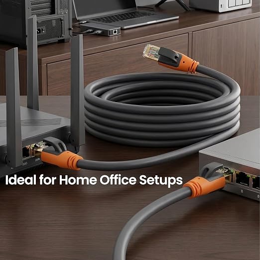 Cat 8 Ethernet Cable 50ft, High Speed LAN Cables 40Gbps 2000MHz Shielded - Image 11