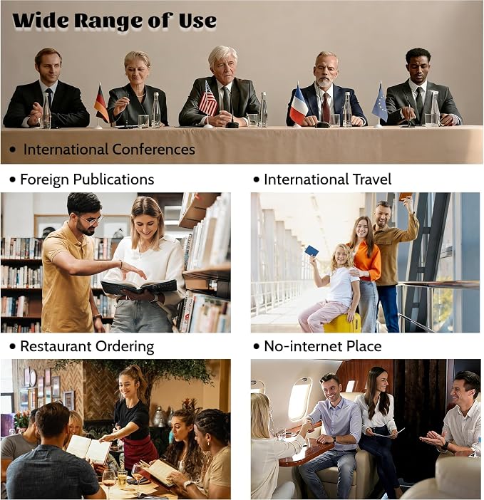 2026 Upgrade Language Translator Device, Instant Translator - Image 7