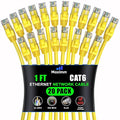Maximm Cat 6 Ethernet Cable 1 ft by MaximmCable
