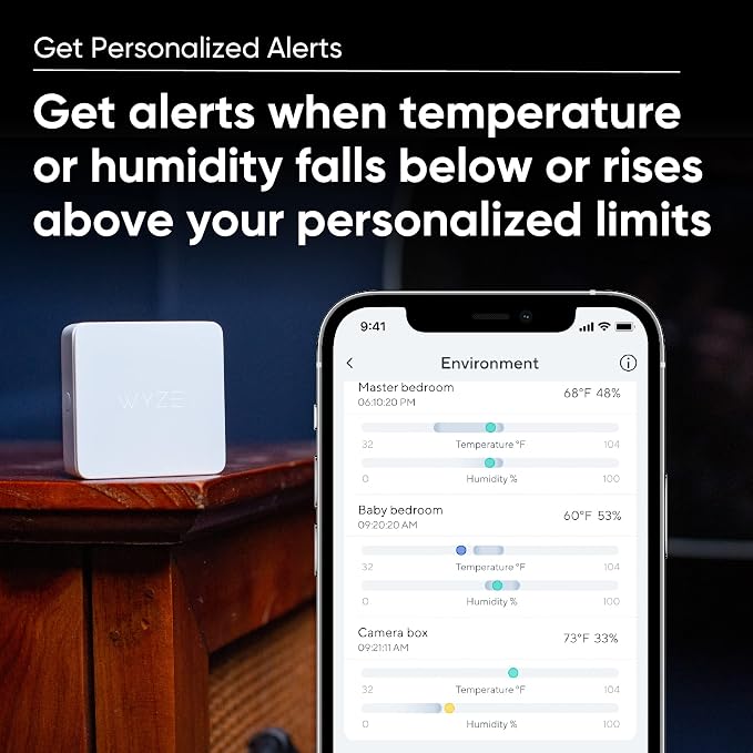 Wyze Climate Sensor Wyze Sense Hub required - Image 5