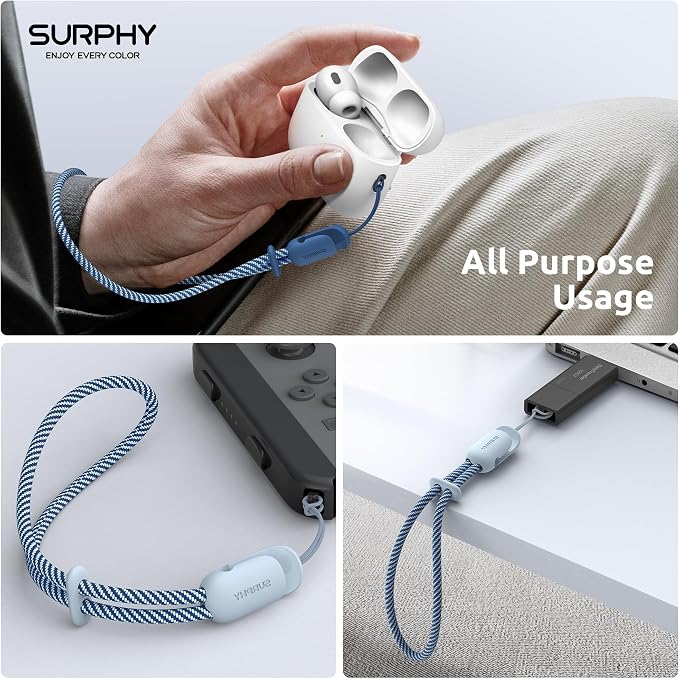 SURPHY 2 Pack Phone Lanyard for Cellphone Case, Phone Wrist Strap for Case - Image 6