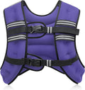 ZELUS Weighted Vest, 6lb/8lb/12lb/16lb/20lb/25lb/30lb Weight Vest by ZELUS